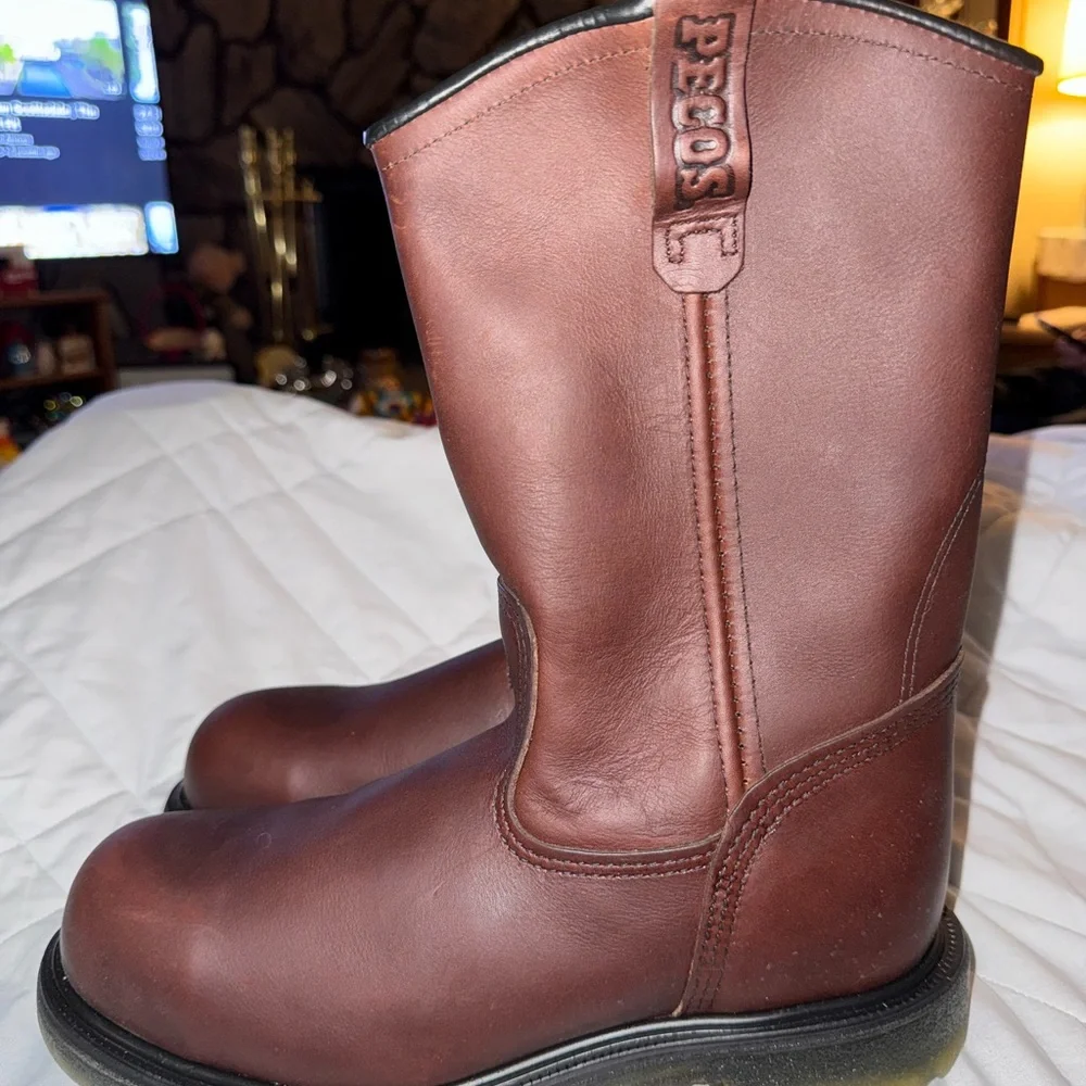 Red Wing Brand New SUPERSOLE® 2.0 MEN'S 11-INCH SAFETY TOE PULL-ON BOOT - Picture 6 of 16